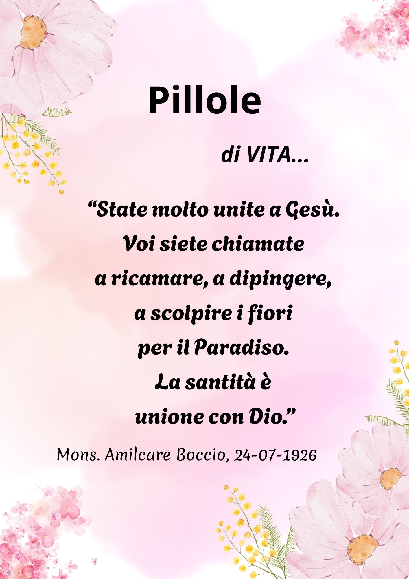 Piccole Figlie del Sacro Cuore di Ges&ugrave;